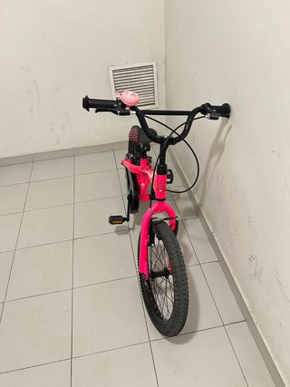 Bicicleta niña 18” Monty rosa