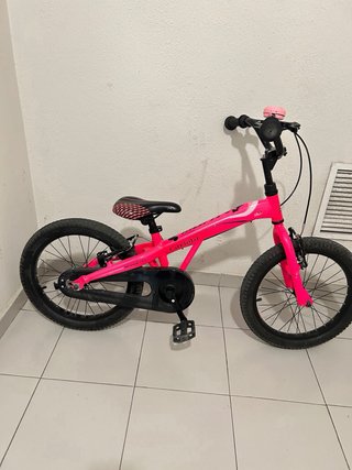 Bicicleta niña 18” Monty rosa