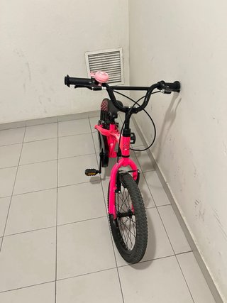 Bicicleta niña 18” Monty rosa
