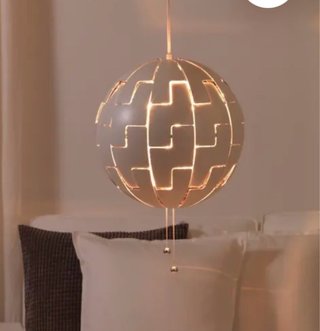 Lámpara colgante esférica Ikea
