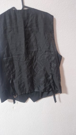 Chaleco de gala negro