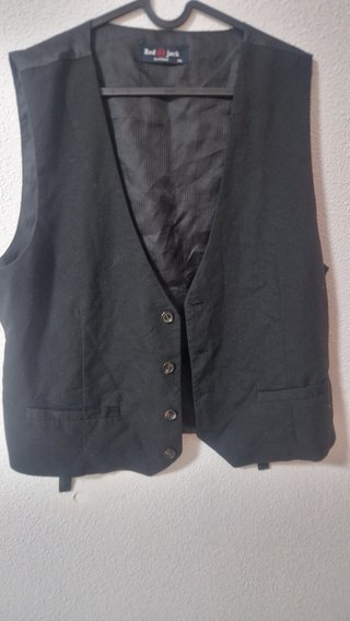 Chaleco de gala negro