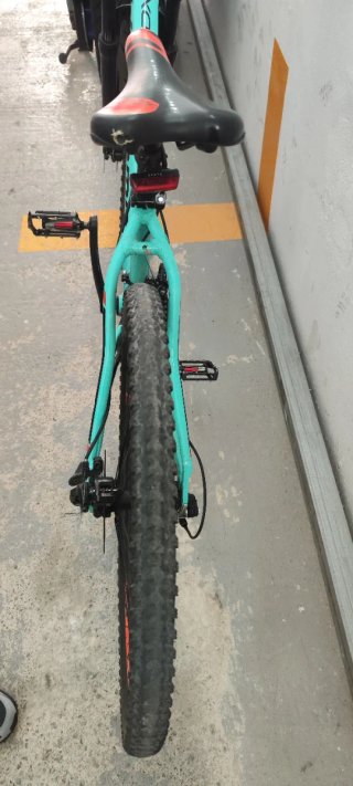 Bicicleta de Montaña Megamo Azul