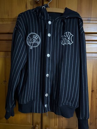 Sudadera NY Yankees Negra Talla L Majestic