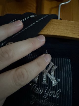 Sudadera NY Yankees Negra Talla L Majestic