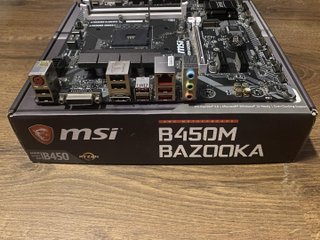 Placa Base MSI B450M + Procesador AMD Ryzen