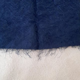 Sciarpa donna blu NUOVA seta e viscosa