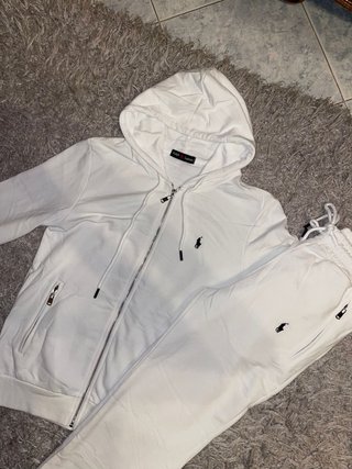 Tuta Ralph Lauren Polo Bianca