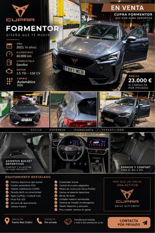 CUPRA Formentor 2022