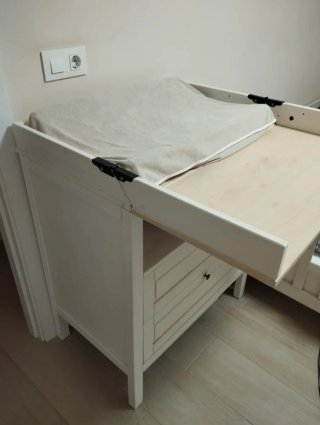 Cambiador Ikea Sundvik Blanco