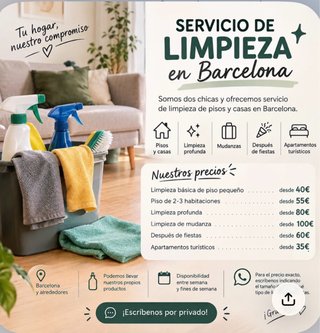 SERVICIO DE LIMPIEZA EN BARCELONA