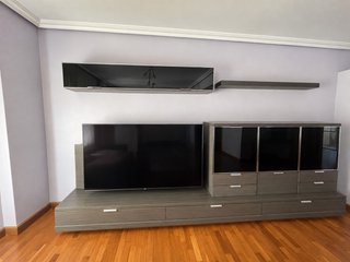 Conjunto muebles salón + mesas + recibidor