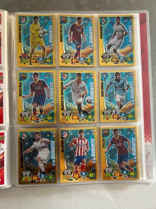 Mas de 410 cromo de fútbol adrenalyn 2013-14