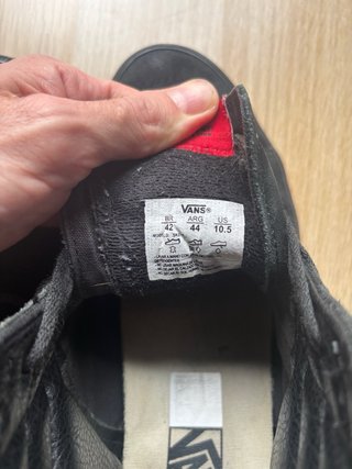 Zapatillas Vans Negras Talla 44.5 US