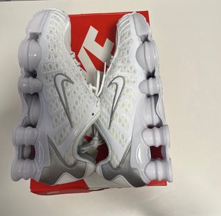 Nike Shox TL Plata y Blanco