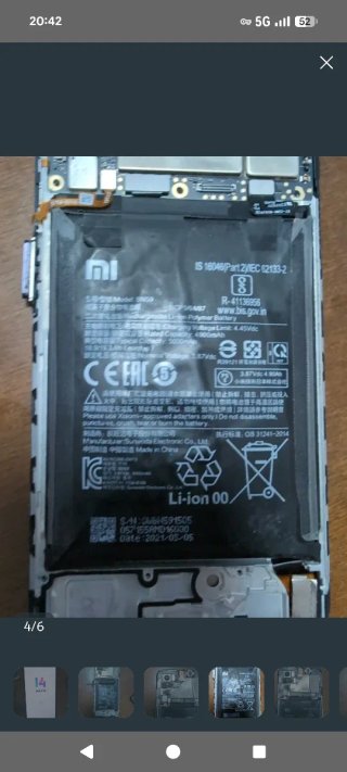 Piezas Redmi Note 10 5G