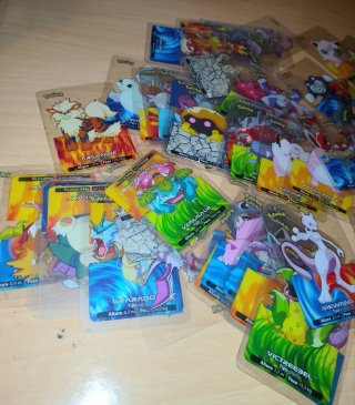 Lote 120 cartas Pokémon antiguas