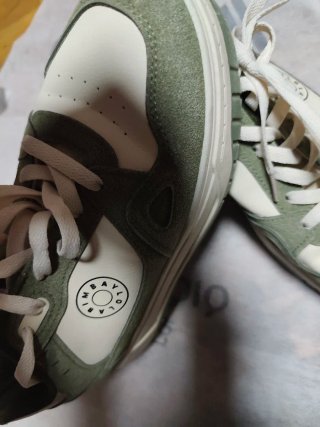 Zapatillas Bimba y Lola Talla 41 Verde/Blanco