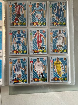 Colección cromos Adrenalyn LaLiga 2017-18