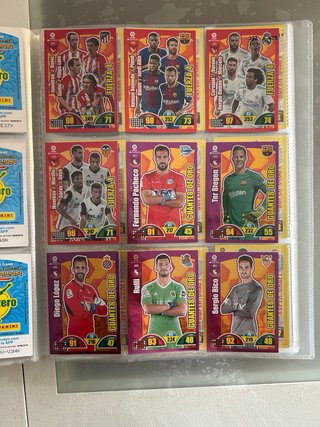 Colección cromos Adrenalyn LaLiga 2017-18