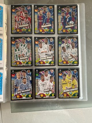 Colección cromos Adrenalyn LaLiga 2017-18