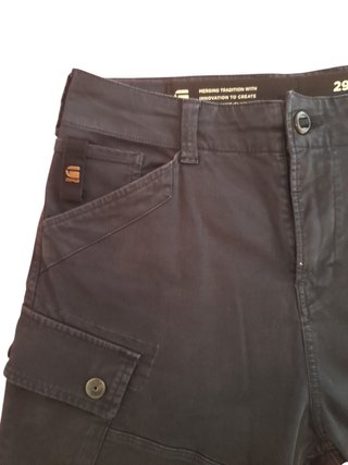 G-Star Roxic pantalón cargo marino  W29