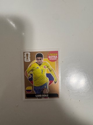 Figurina Luis Diaz Panini Extra FIFA
