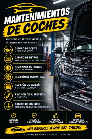 Mantenimiento de vehículos
