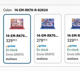 Portátil Ruzava 14 Rojo