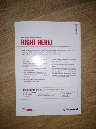 RIGHT HERE! Workbook B1 Richmond