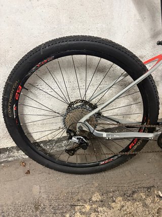 Bicicleta BH Expert Gris/Naranja Talla M