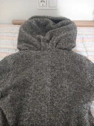 Chaquetón de Lana Gris