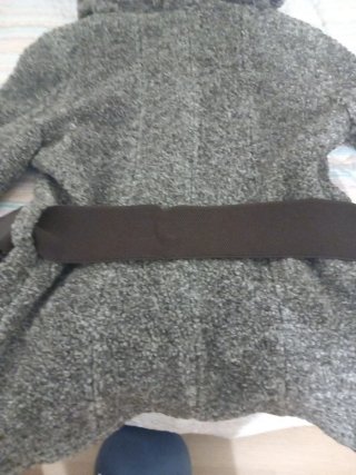 Chaquetón de Lana Gris