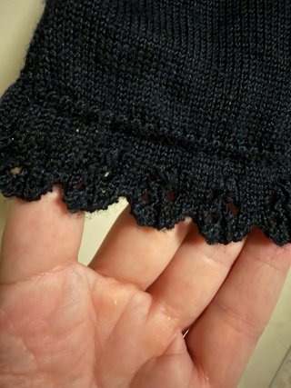 Bolero torera Pecesa negro encaje lazo/