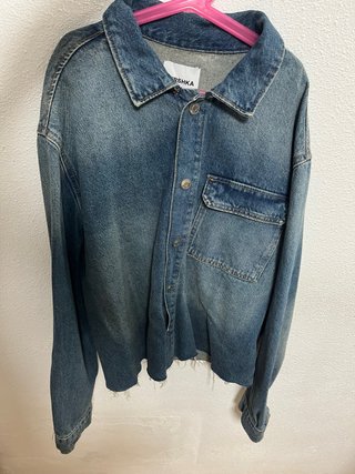 Chaqueta vaquera Bershka cropped Talla S