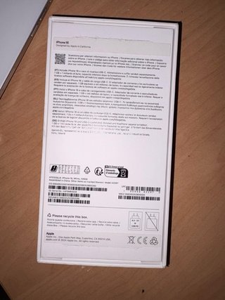 iPhone 16 128GB Blanco Caja Original