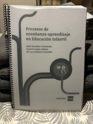 LIBROS UNED EDUCACIÓN INFANTIL
