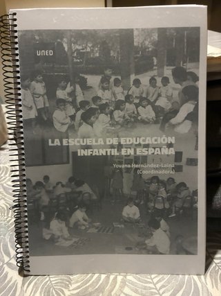 LIBROS UNED EDUCACIÓN INFANTIL