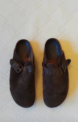 Zuecos Zara Home Marrón Talla 44 Unisex