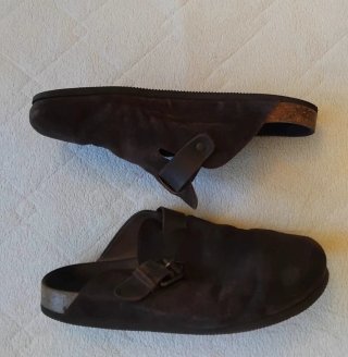 Zuecos Zara Home Marrón Talla 44 Unisex