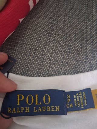 Camiseta Ralph Lauren Blanca