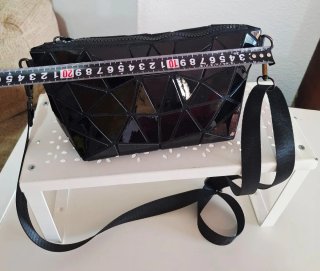Bolso Geométrico Negro