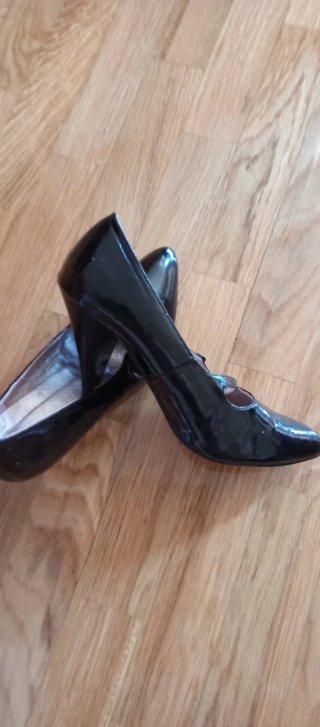 Zapatos de charol tacón 6,8 cm (2 pares)