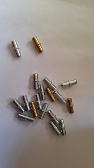 Soporte balda estante D5 mm cromado
