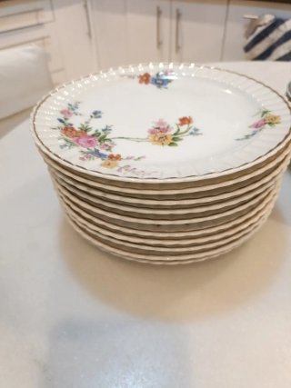 Juego de café Limoges B&C porcelana