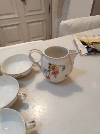 Juego de café Limoges B&C porcelana
