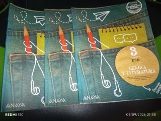 Libros de lengua 3° ESO