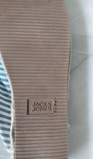 Espardeñas Jack & Jones Talla 45 Rayas