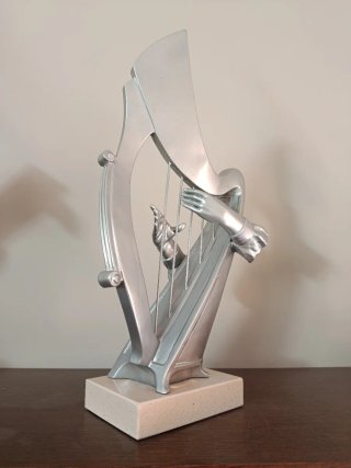 Figuras musicales metal alta decoración
