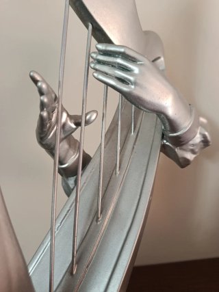 Figuras musicales metal alta decoración